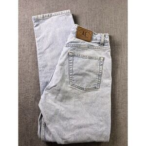 Vintage American Eagle Jeans Women's 12 Mountain Blue Denim 90's Button fly